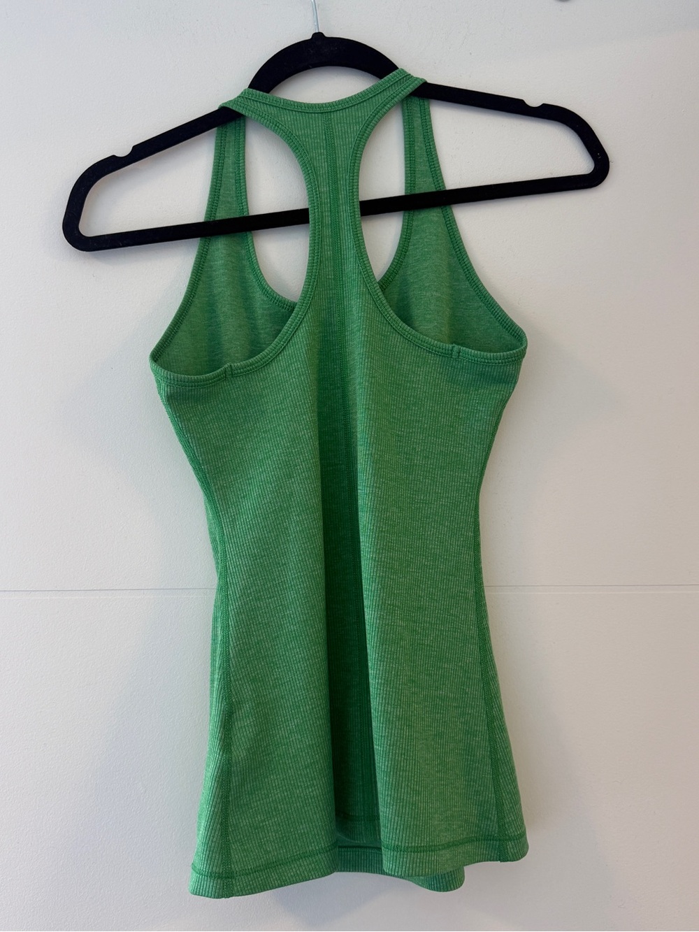 Nike Dri-FIT Green Ribbed Racerback Tank Top S - Picture 4 of 6